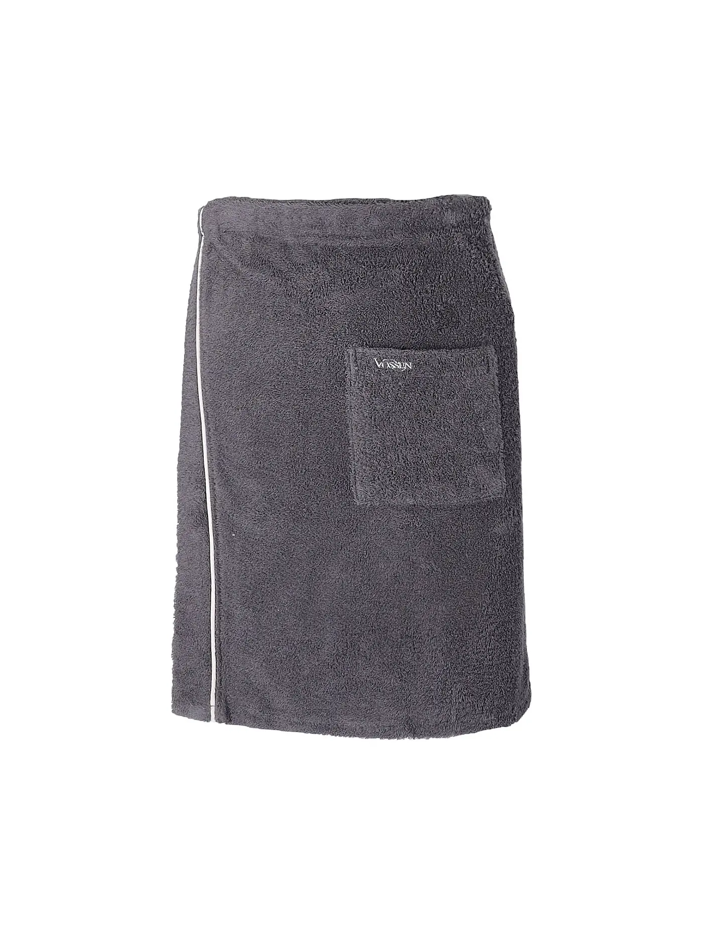 VOSSEN | Herren Saunakilt Lars Vegan Graphit | 